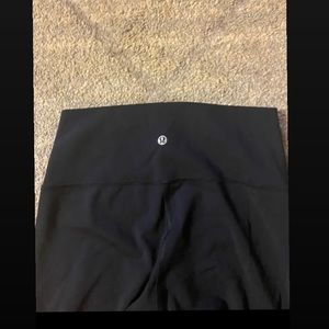 lulu lemon winder under leggings size 6